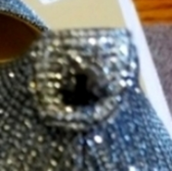 Michael Kors Sparkle Silver Gray Heels - Best In Shoes Host Pick! - Picture 10 of 16